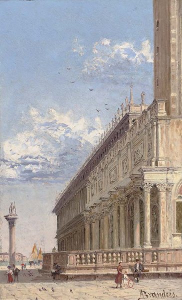 The Loggia di Sansovino, Piazza San Marco