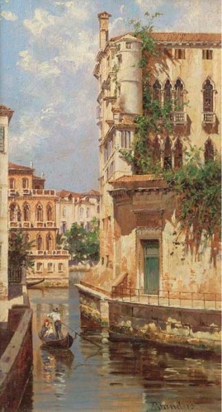 A view of Palazzo Contanini, Venice